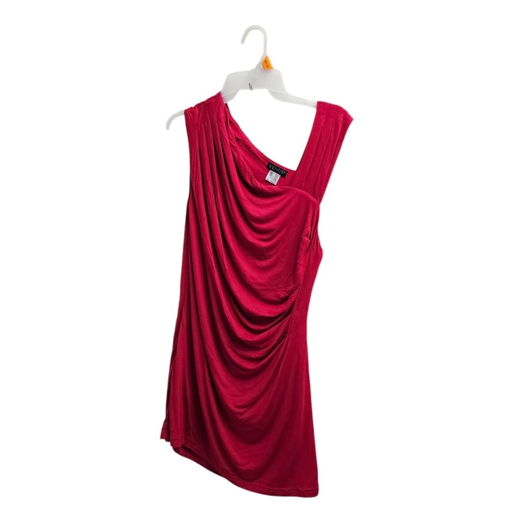 Venus Red Sleeveless Top LG